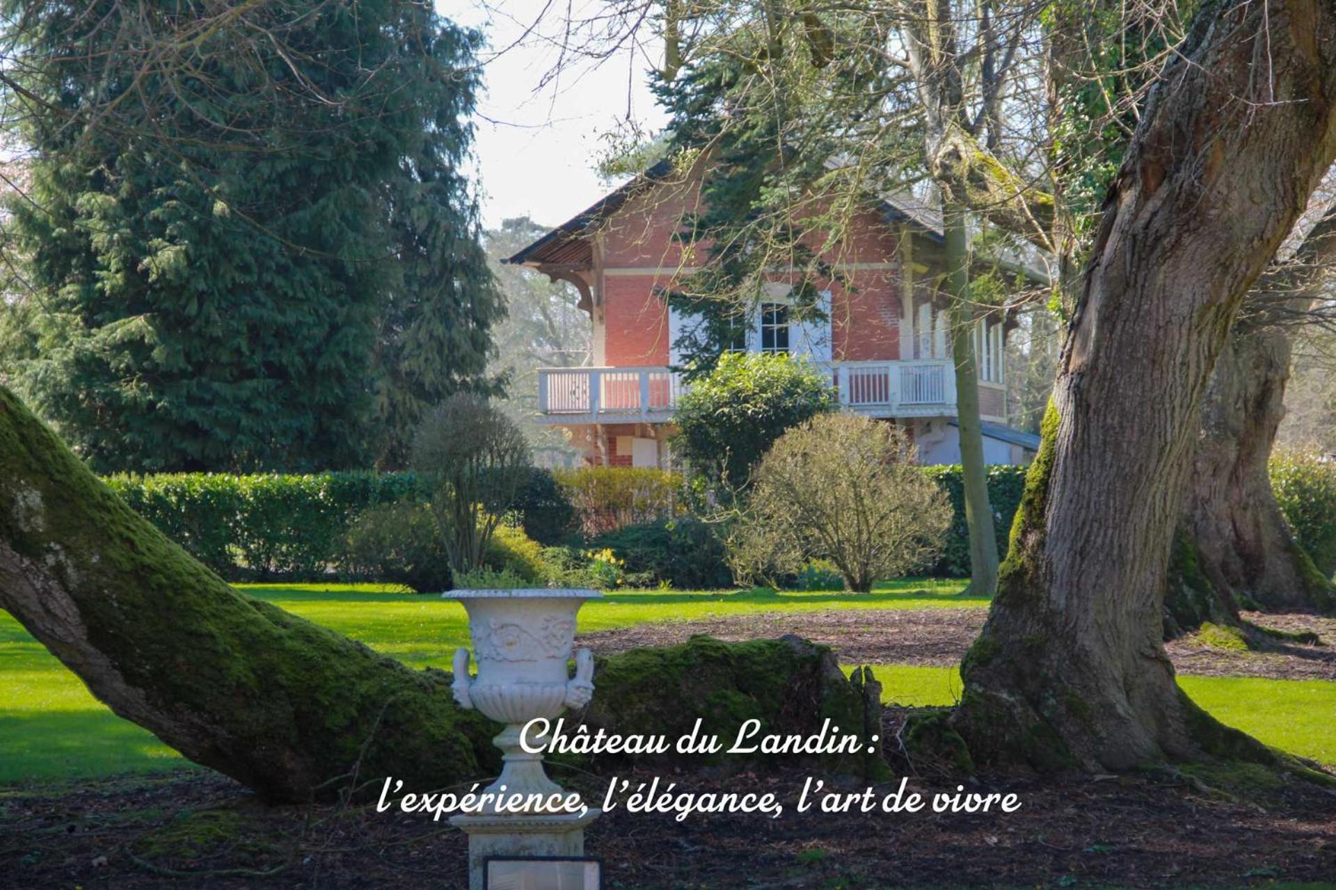 Chateau Du Landin - Bains Nordiques Le Landin المظهر الخارجي الصورة